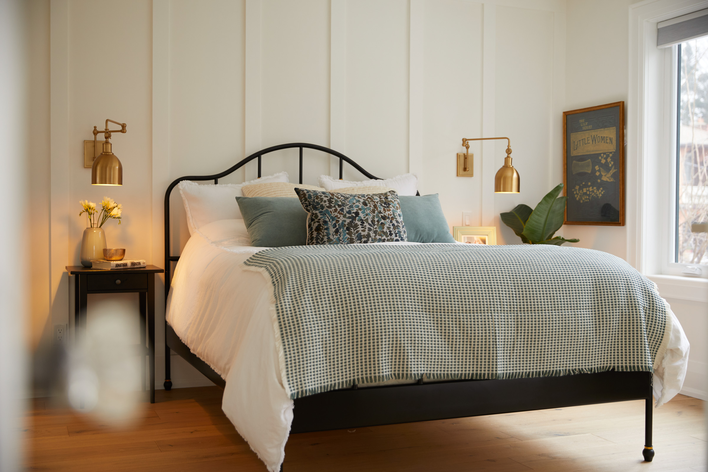 Gut renovation, main and second floor extension, space planning, floor plans, bathroom design, material sourcing, finish selection, and procurement.